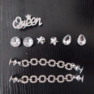 Bling croc charms - opened, but not used